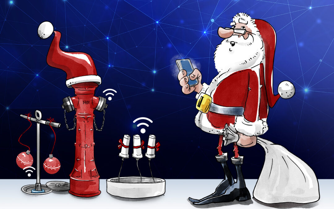 Santa's choose Avk Smart Water this year!